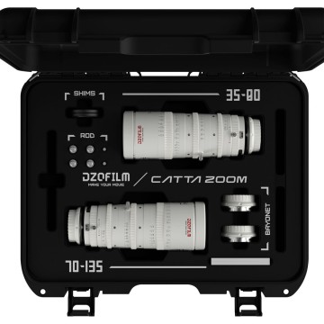 DZOFILM Catta 35-80 & 70-135mm T2.9 E-Mount Cine Zoom 2-Lens